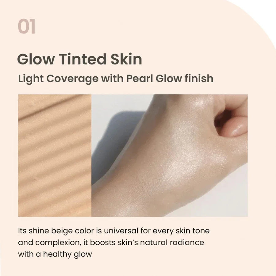heimish - Artless Glow Tinted Sunscreen SPF50+ PA+++ - 40ml