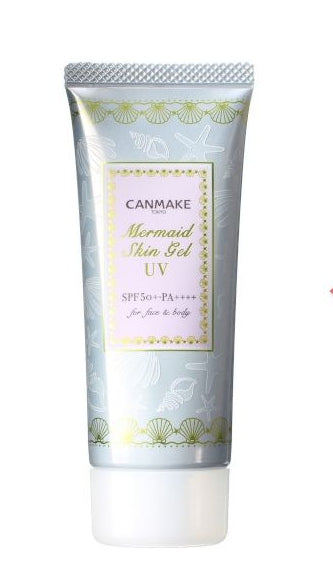 Canmake - Mermaid Skin Gel UV SPF 50+ PA++++ - 40g - 01 Clear